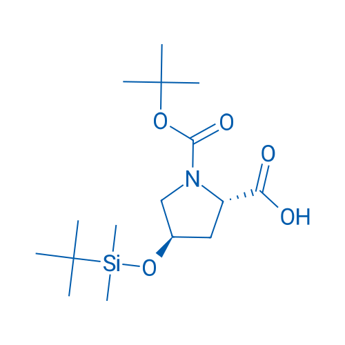 (2S,4R)-1-(叔丁氧基羰基)-4-((叔丁基二甲基硅烷基)氧基)吡咯烷-2-羧酸