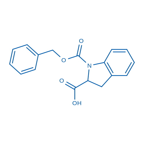 1-((Benzyloxy)carbonyl)indoline-2-carboxylic acid