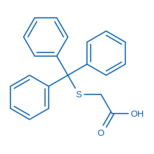 2-TRITYLSULFANYLACETIC ACID